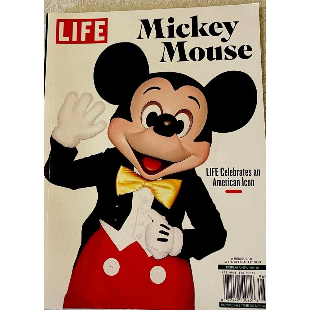 2019 LIFE Magazine Special Edition Mickey Mouse Re-Issue‎ Collector's Issue